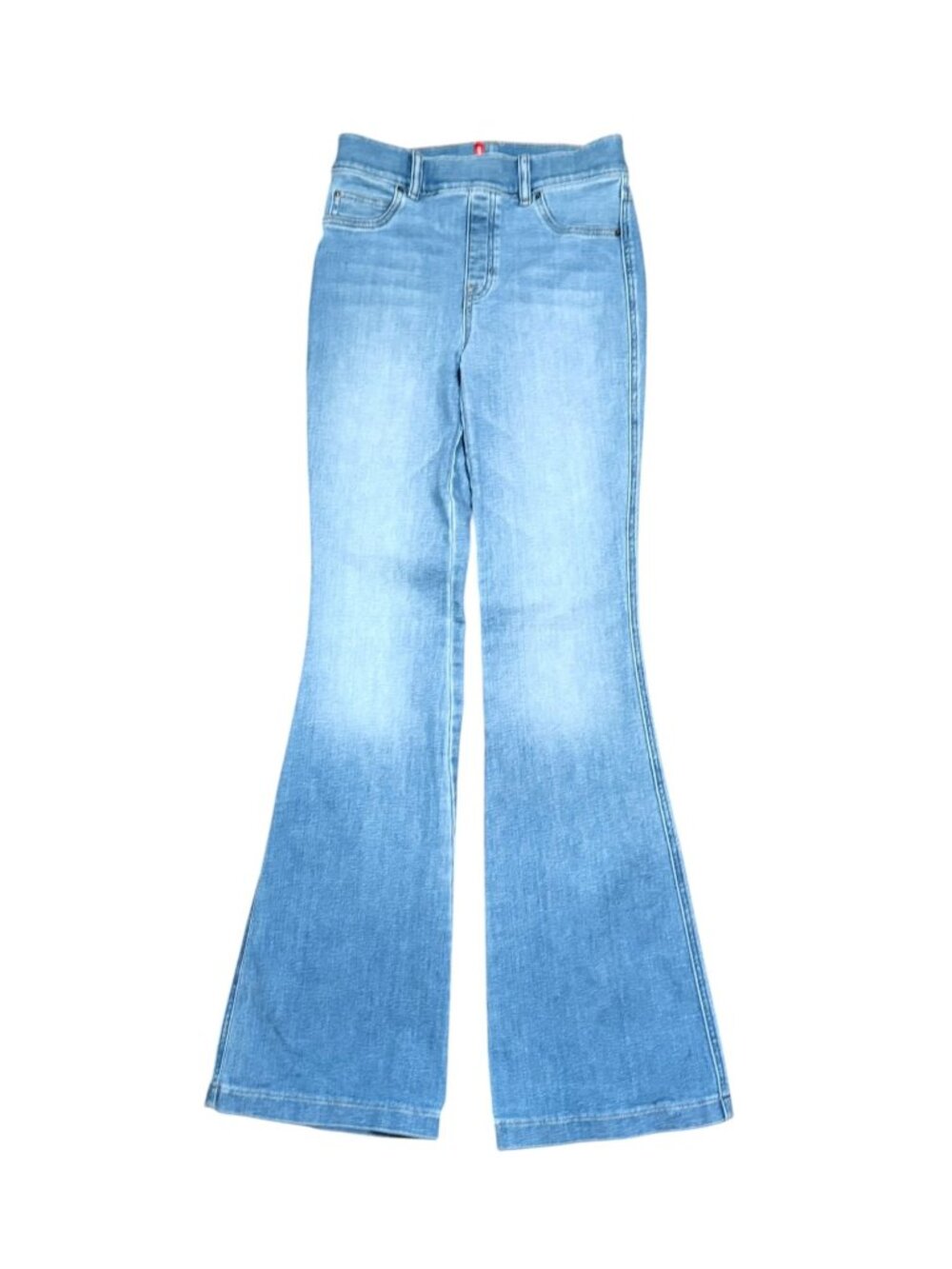 Spanx Flare Jeans Stretch 2000s Small Trend Pull On Comfy Travel Y2K